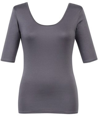 Wing あったかインナー 綿100％ 毛玉になりにくい 型くずれしにくい 【綿の贅沢 リッチ】 5分袖 半袖 秋 冬 EL4582 ウイング／ワコール