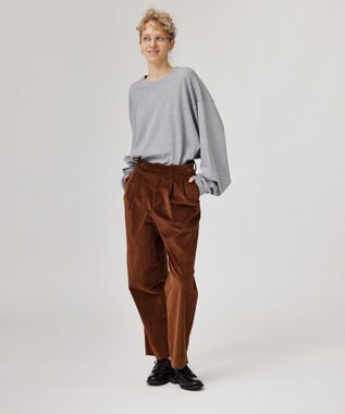 LENO CREWNECK PULLOVER《UNISEX》クルーネックカットソー HEATHER GRAY