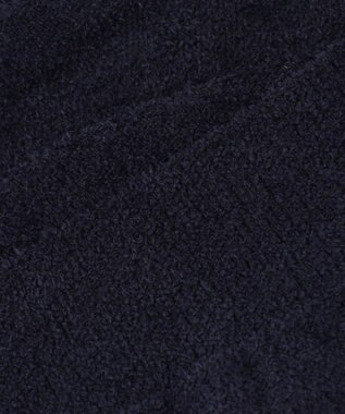 JOSEPH ABBOUD MOUNTAIN 【SPACE／UNISEX】ベアフリースカモフラージュ ニット ネイビー系