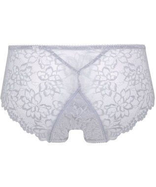 WACOAL サニタリーショーツ 【GOCOCi ゴコチ】 「普通~多い日」に対応 後ろまでしっかりカバー 羽付きナプキン対応 総レース 生理用ショーツ はきこみ丈あさめ レディース PGG198 /ワコール グレー