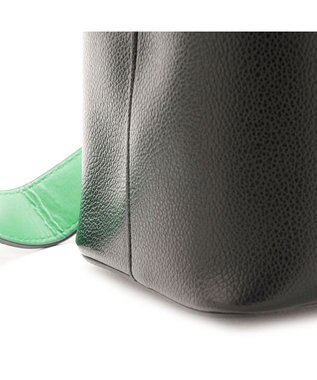 MioFIRANO ツイストロックボックスハンドバッグ 3WAY　FIRANO フィラノ BLACK