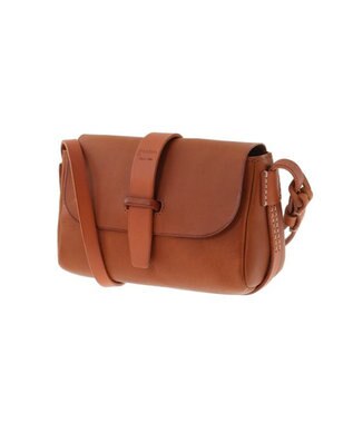 genten サドルベルト ヌオーバ 横型コンパクトショルダーバッグ チャ