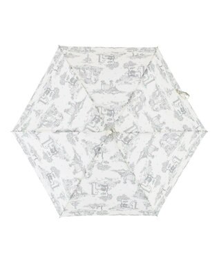 MOONBAT estaa 【耐風/晴雨兼用】折りたたみ傘 ヴィレッジドット UV ベージュ