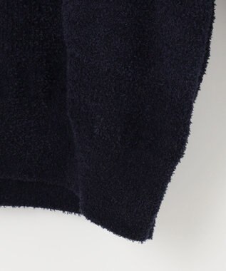 JOSEPH ABBOUD MOUNTAIN 【SPACE／UNISEX】ベアフリースカモフラージュ ニット ネイビー系