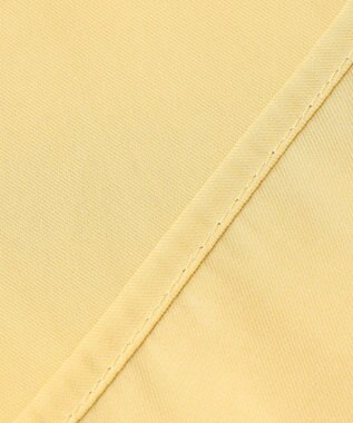 ANY マットサテン袖タックブラウス イエロー