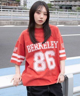 WEGO 【ユニセックス着用ITEM/MLサイズ展開】ナンバリングT（SS） レッド