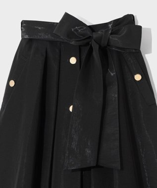 GRACE CONTINENTAL レイヤードタックスカート ブラック