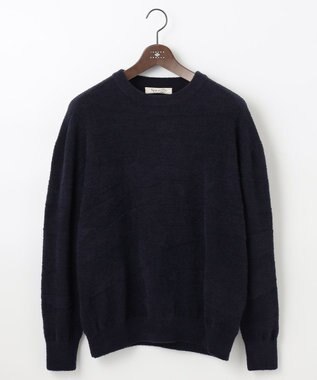 JOSEPH ABBOUD MOUNTAIN 【SPACE／UNISEX】ベアフリースカモフラージュ ニット