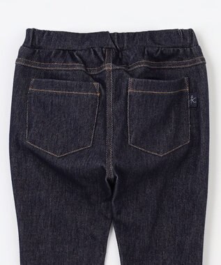 組曲 KIDS 【80-100㎝】デニムニット パンツ ネイビー系