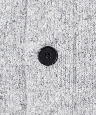 JOSEPH HOMME ツイストメランジ　ニットカーディガン ライトグレー系