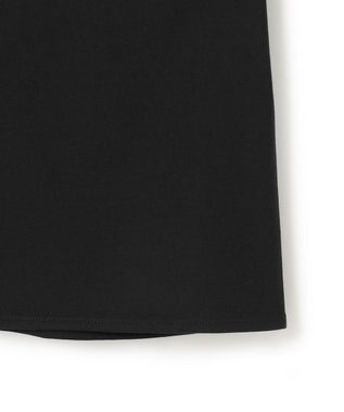 ICB 【洗える】 コンパクトモクロディ バンドカラーカットソー［アビガイルテープ］ ブラック系