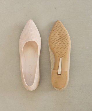 steppi フォルムフィット ポインテッド パンプス ピンク