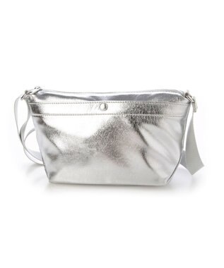 UNBILLION カシュカシュ cachecache / メタリック舟型ショルダー シルバー