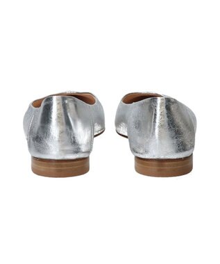 INTER-CHAUSSURES 【INTER-CHAUSSURES】ポインテッドトウサケットバレエシューズ シルバー