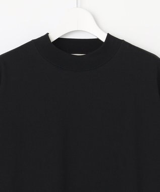 UNFILO MENS 多機能 モックネックＴシャツ ブラック