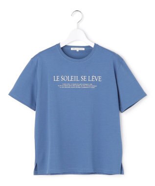 23区 【先行予約】LE SOLEIL SE LEVE ロゴ Tシャツ ブルー系