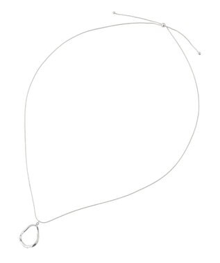 Green Parks ｅｖｅｒｙ　ｗａｌｋ．ポインテッドスライドネックレス Silver