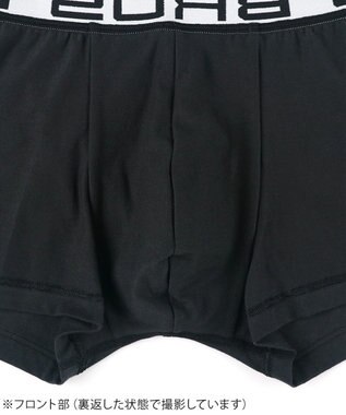 WACOAL MEN ボクサーパンツ 【2枚組】 綿混(本体) フロント快適設計 肌あたり軽減設計 前閉じ 下着 ボクサーブリーフ メンズ GT3500 /ブロス バイ ワコールメン ブラック