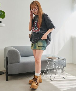 WEGO ヴィンテージウォッシュグラフィックBIGT 柄4