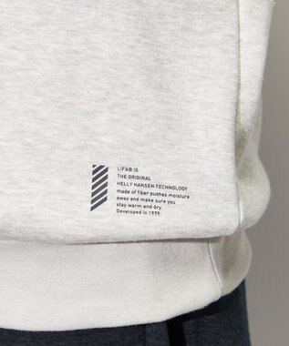 HELLY HANSEN 【保温・ECO素材】LIFAメリノスウェットクルー グレー
