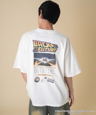 WEGO 【新柄追加/BACK　TO　THE　FUTUR/ユニセックス着用ITEM/SMLサイズ展開】BACK　TO　THE　FUTURE　グラフィックT（S） 柄3