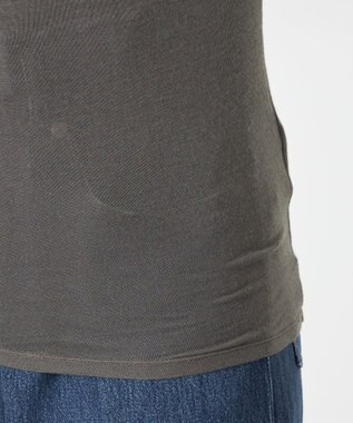 NAVE 【ReNAVE・洗える】シルク混シアータートル グレー系