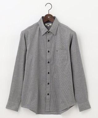 JOSEPH ABBOUD 【快適な着心地/イージーケア】ジャージーシャツ ブラック系7