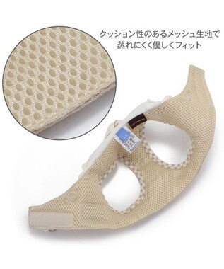 PET PARADISE ペットパラダイス くまちゃん ベストハーネス ＳＳ 小型犬 ベージュ