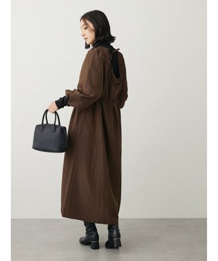 Green Parks ・ＳＵＧＡＲ　ＳＰＯＯＮ　バックオープンワンピース Brown