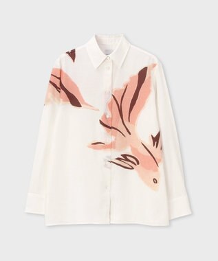 Paul Smith La Peche パネルプリント シャツ