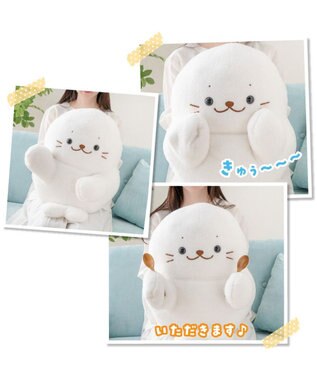 Mother garden しろたん ふわふわ パペぐるみ ネット店限定 0