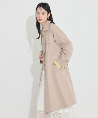 earth music&ecology ベーシックトレンチコート Beige