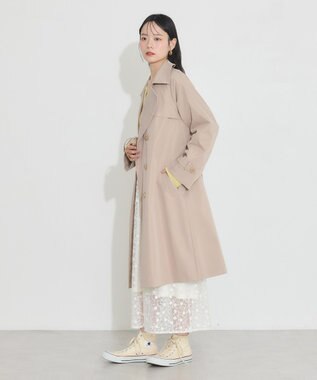 earth music&ecology ベーシックトレンチコート Beige