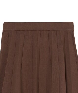 JOSEPH 【洗える】シルクストレッチ プリッセ　スカート Arabica