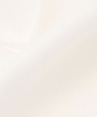 J.PRESS MEN 無地リネンチーフ ホワイト系