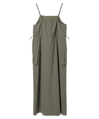 earth music&ecology ストレッチキャミワンピース Khaki