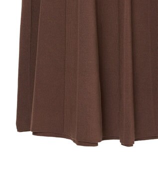 JOSEPH 【洗える】シルクストレッチ プリッセ　スカート Arabica