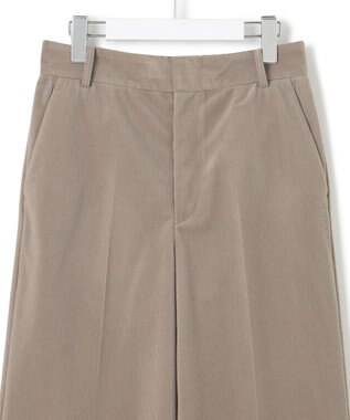 23区 【SLOW/一部店舗限定】ライトコーデュロイ パンツ ベージュ系