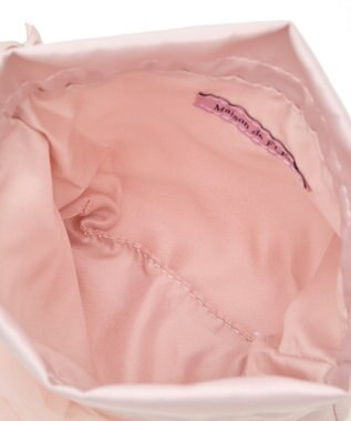 Maison de FLEUR コットンキャンディ巾着 Pink Beige