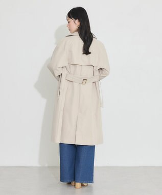 earth music&ecology ベーシックトレンチコート Light Beige