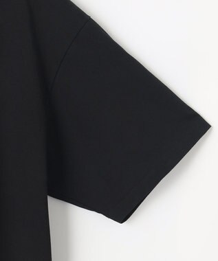 UNFILO MENS 多機能 モックネックＴシャツ ブラック