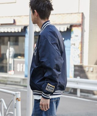 WEGO パテッドワッペンスタジャン ネイビー