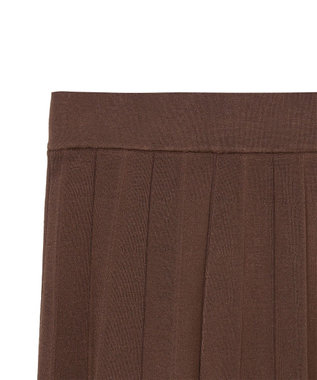 JOSEPH 【洗える】シルクストレッチ プリッセ　スカート Arabica