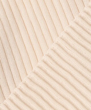 BEIGE， GINGKO / ドッキングニット Ecru