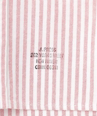 J.PRESS MEN 新デザイン【BULLDOG BOY】オックスフォード 半袖シャツ / B.D. レッド系1