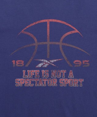 WEGO 【ユニセックス着用ITEM】別注ReebokスポーツロゴT（SS） Dブルー