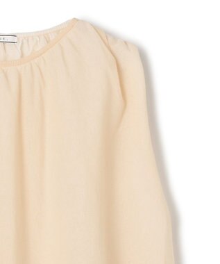 BEIGE， TOPAZ / バルーン シアーニット Peach