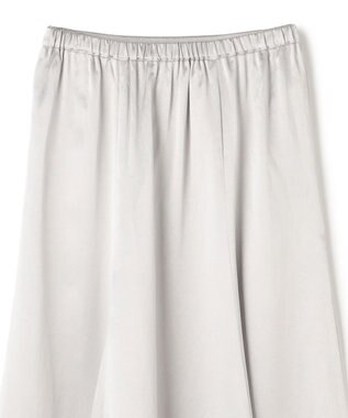 uncrave アセテートヴィンテージサテン マーメイドスカート シルバー