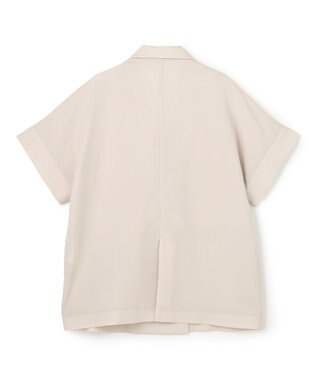 UNFILO 【セットアップ着用可】TENNEN TOUCH COOL ハーフスリーブ ジャケット ベージュ