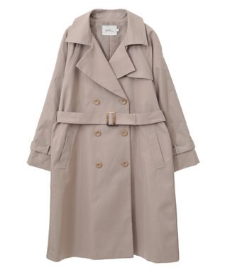 earth music&ecology ベーシックトレンチコート Beige